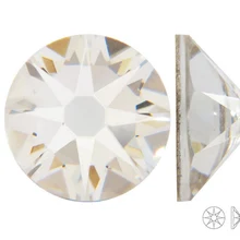 1440pcs/pack, AAA New Facted (8 big +8 small)SS16 SS20 crystal white Nail Art glue on non-hotfix Rhinestones FOR clothes glitter