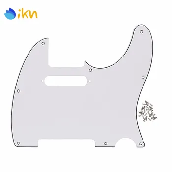 

NEW Tele Pickguard Guitar Scratch Plate 8 Hole with Screws for Tele Style Guitar Parts