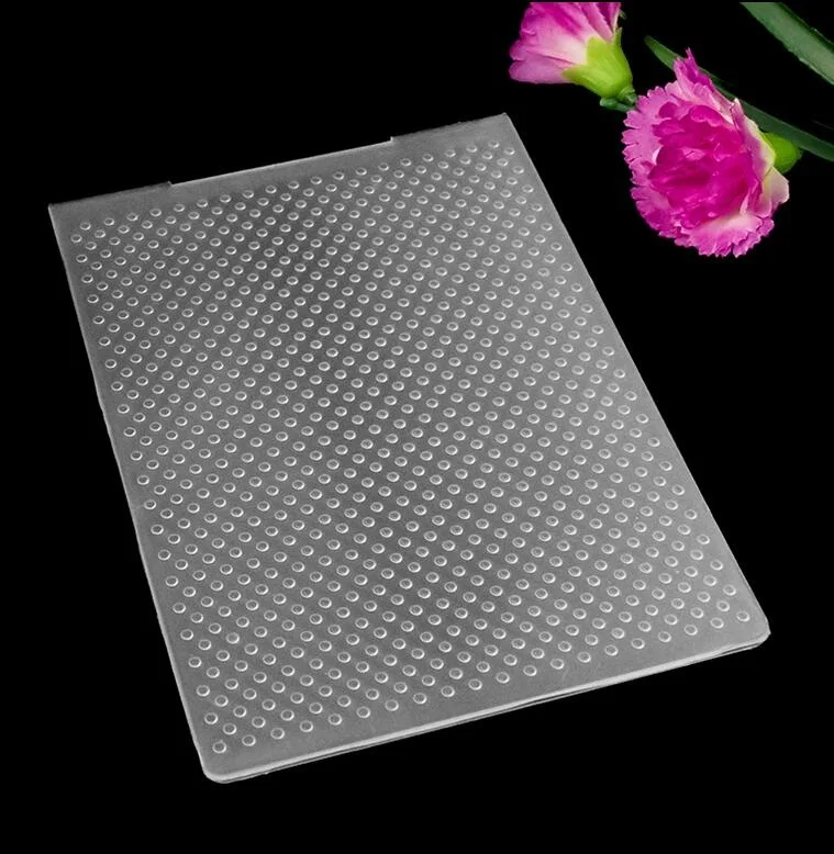Dots Plastic Embossing Folders for DIY Scrapbooking Paper Craft/Card