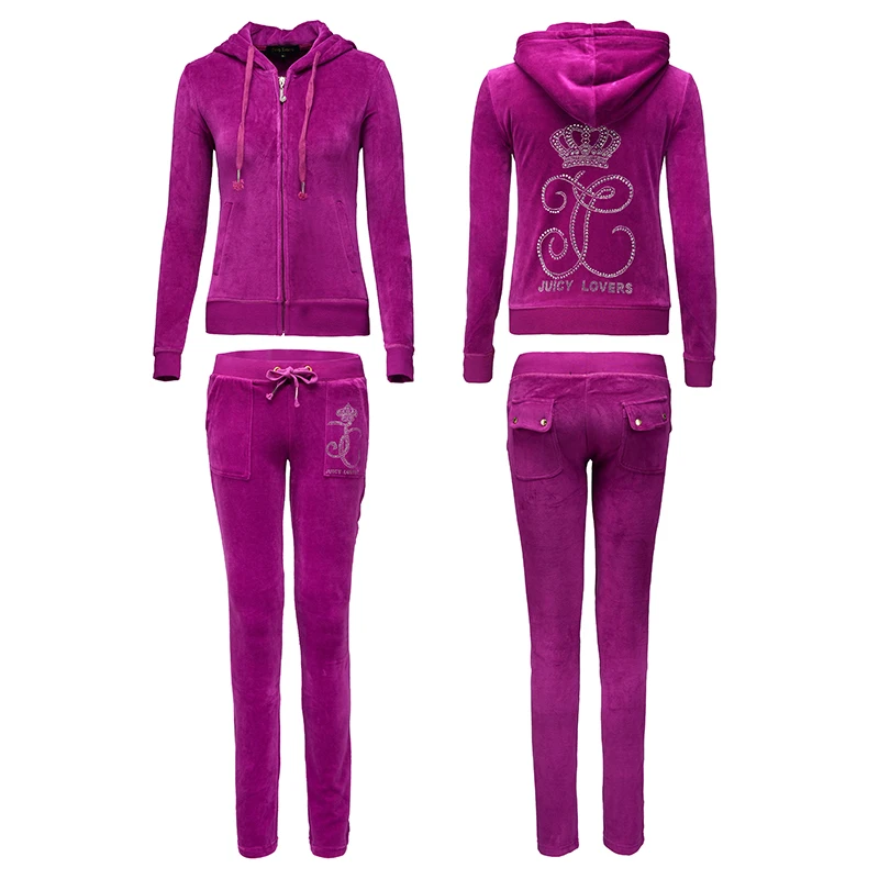 velvet juicy tracksuit
