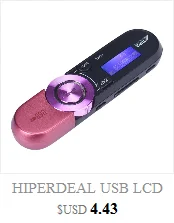 HIPERDEAL портативный мини USB цифровой Mp3 музыкальный плеер Поддержка 32 Гб SD TF карта со спортивным дизайном# T