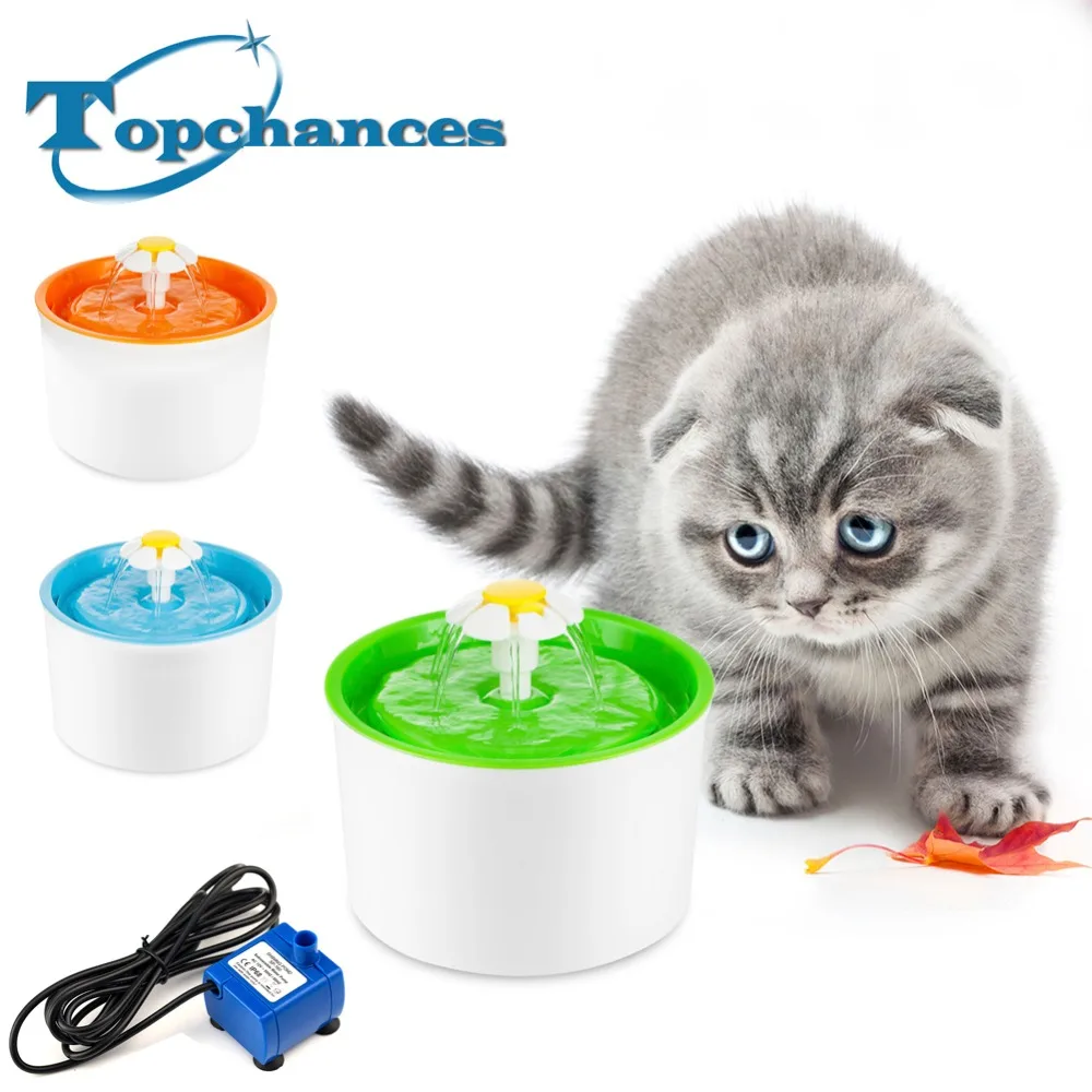 High Quality Flower Style New Automatic Cat Dog Kitten Water