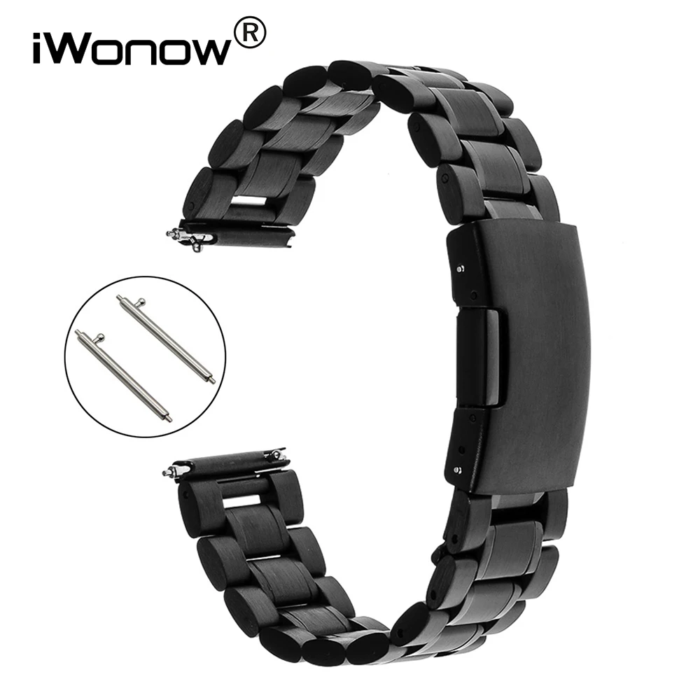 Cinturino in acciaio inossidabile a sgancio rapido 18mm 20mm 22mm per Timex  Armani DW CK Diesel Fossil cinturino da polso bracciale nero argento|watch  band 18mm|steel watch bandwatch band - AliExpress