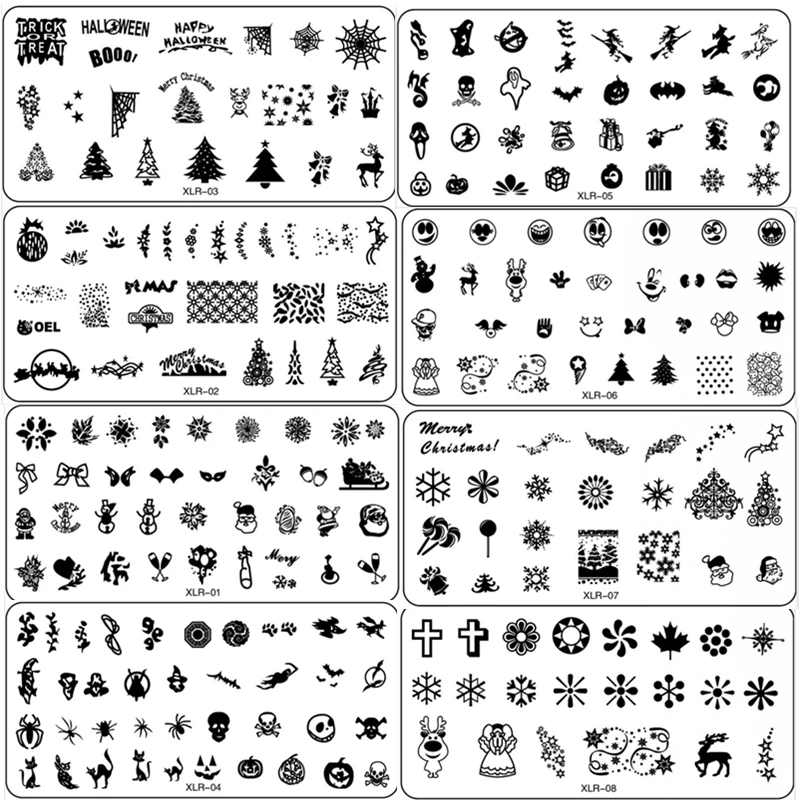 20 font b Designs b font Set Halloween font b Christmas b font font b Designs