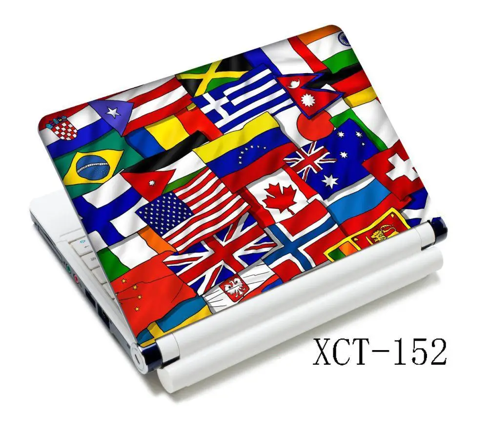 Flags Laptop PC Sticker Skin Decal For 11.6" 15.4" Sony Toshiba HP Dell