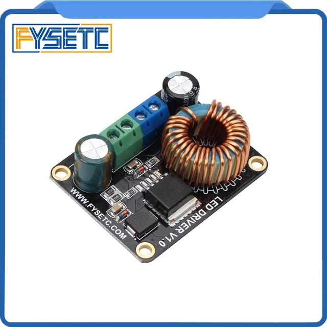 Best Offers DLP Boost LED drive board 60V/5A 30W Constant Current Driver for LED Lighting TFT Backlighting SLA UV cured 3d printer parts Best Offers DLP Boost LED drive board 60V/5A 30W Constant Current Driver for LED Lighting TFT Backlighting SLA UV cured 3d printer parts