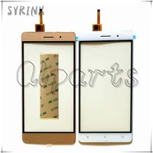Teléfono Móvil de Pantalla Táctil De Cristal Frontal Para Bluboo siringe Maya Panel de Pantalla Táctil Digitalizador Con Reemplazo de Cinta Envío Libre