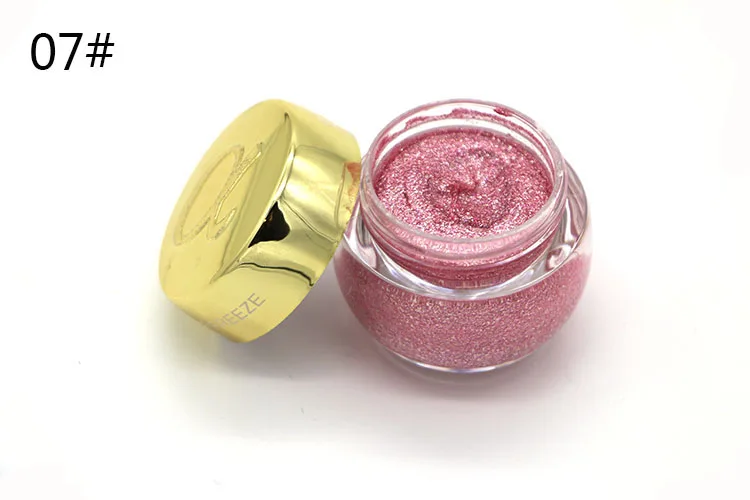 Love Alpha Single Color Eye Shadow Gel Eyes Makeup Glitter Nude Eyeshadow 16 Color EyeShadow Palette Shining Bright Brand Makeup (10)