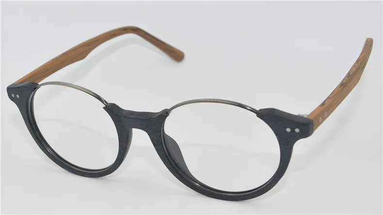 Модные новые очки Armazones Opticos Mujer оправа GoggleMen женские ретро очки деревянная оправа фирменный дизайн полуметаллический обёрточная бумага - Цвет оправы: C86