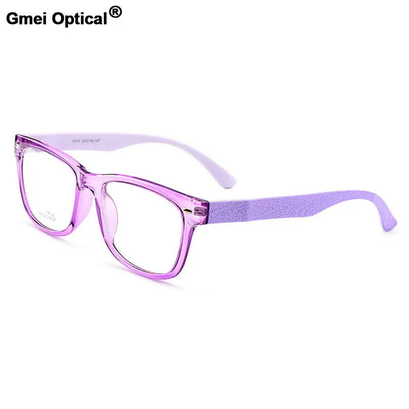 Gmei оптический Urltra-светильник TR90 полный обод мужские оптические оправы для очков женские пластиковые очки для близорукости 7 цветов на выбор M1014
