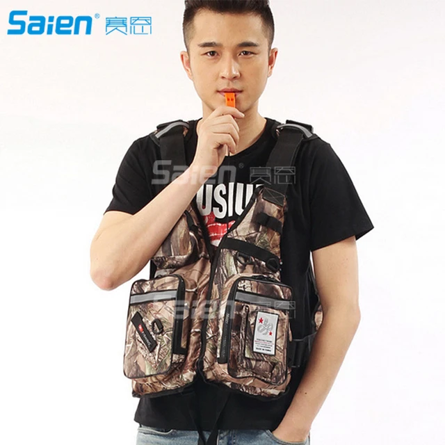 Fly Fishing Vest and Backpack Breathable Outdoor Fishing Safety