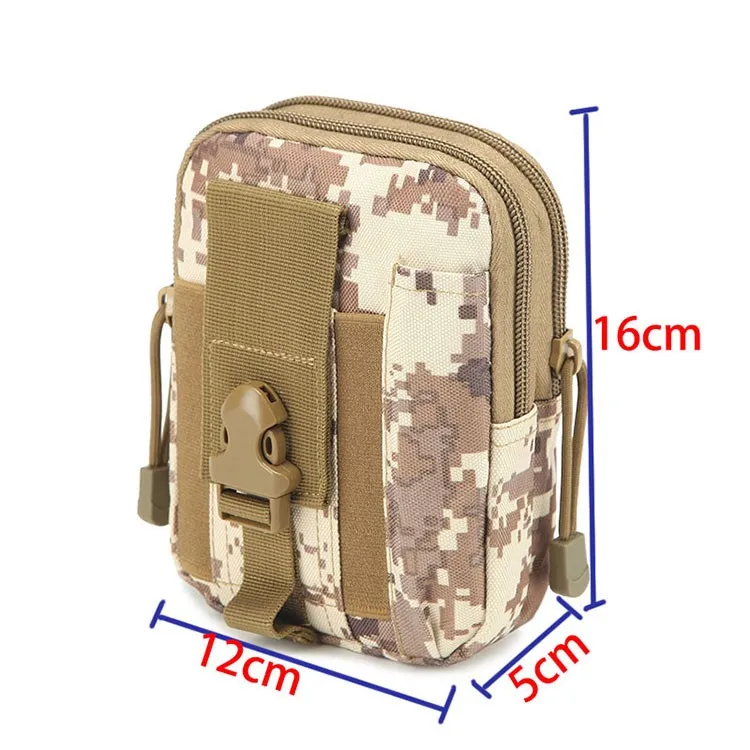 Empty Bag for Emergency Kits First Aid Kit Military Waist Camouflage Fanny Pack Outdoor Camping Travel Tactical Molle Pouch Mini (1)