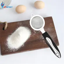 Upspirit сито для муки из нержавеющей стали сахарный порошок глазурь шейкер водяное масло фильтр ручной сито кухня выпечки Кондитерские инструменты