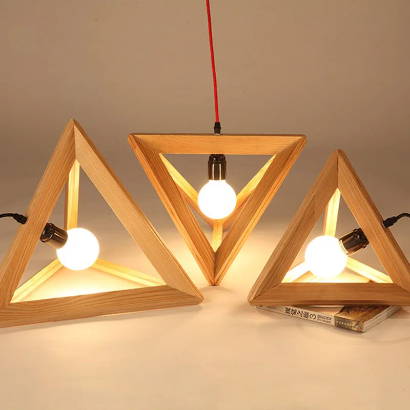Billig Sterne wünschen Nordic massivholz anhänger lampe design für Küche esszimmer kreative hunging licht