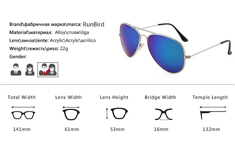 Designer Aviation Mirror Sunglasses UV400 HTB1Lub8KFXXXXbuXXXXq6xXFXXXv - Designer Aviation Mirror Sunglasses UV400