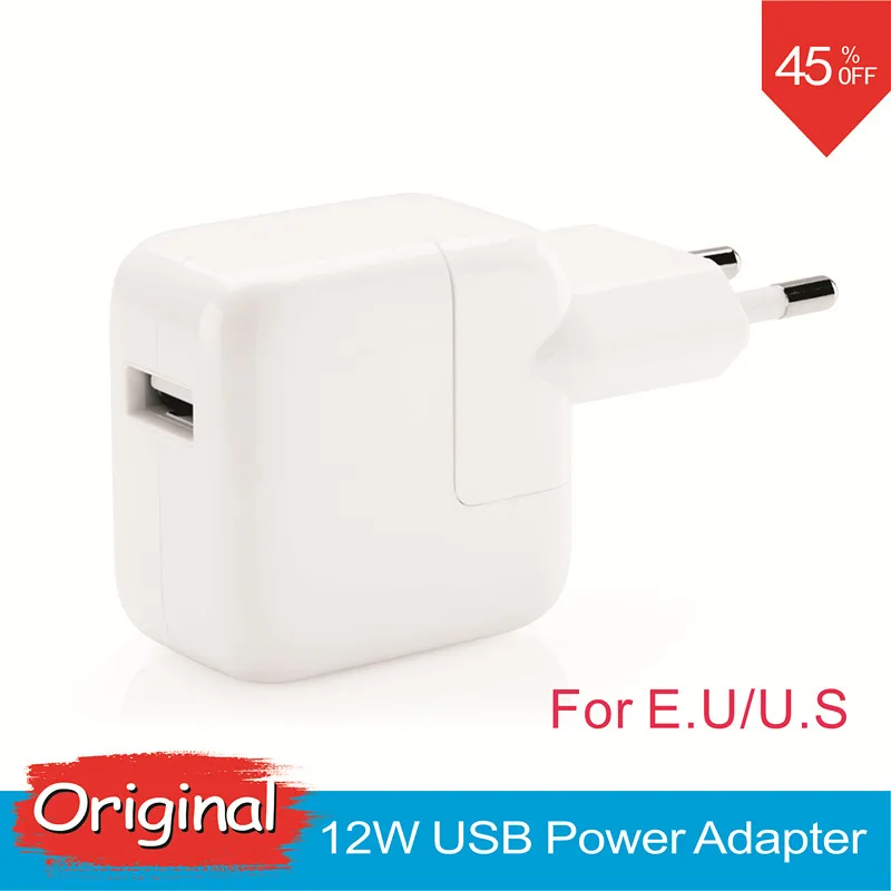 imágenes para 2.4a carga rápida original euro cargador genuino 12 w adaptador de corriente usb ipad para ipad mini iphone 5s 6 6 s 7 plus ipod para la ue imágenes para 2.4a carga rápida original euro cargador genuino 12 w adaptador de corriente usb ipad para ipad mini iphone 5s 6 6 s 7 plus ipod para la ue