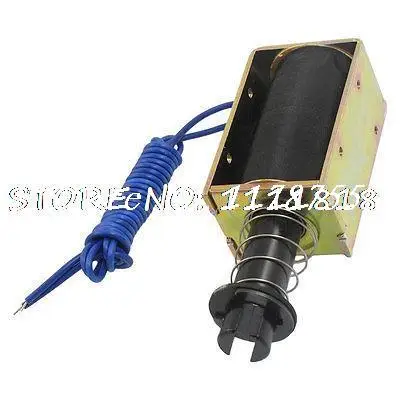 

DC 24V 0.96A Push 5mm Stroke 1700GF Force Solenoid Electromagnet Zjmge