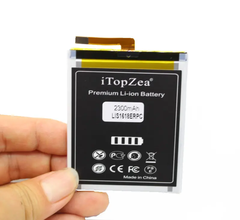ITopZea LIS1618ERPC 2300 мАч аккумулятор для Sony Xperia E5 XA XA1 G3121 G3123 G3125 G3112 G3116 F3111 F3112 F3113 F3115 +