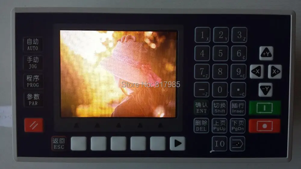 

3.5 Inch Color LCD 2 axis CNC controller PLC Controller system for lathe controller