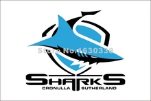 Cronulla Sharks Flag 3ft X 5ft National Rugby League NRL Banner Size 4 144* 96cm Flag