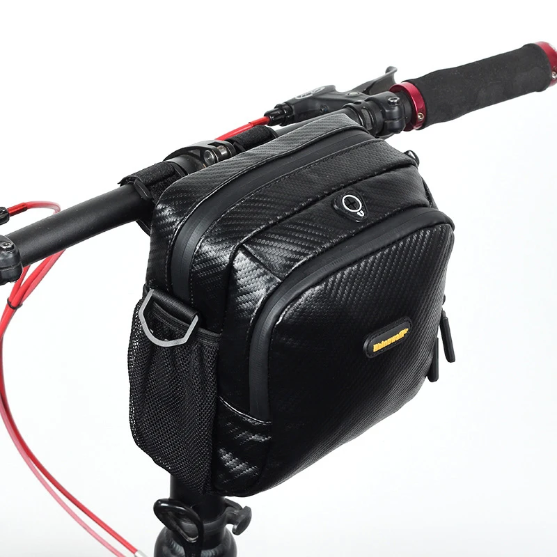 Bike Accessories Full Rainproof Bag Nylon 4L Bicycle Handlebar Front