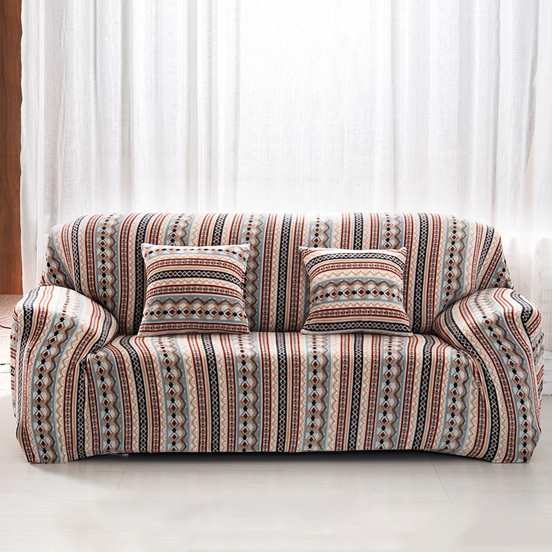 DecorUhome Bohemia красный толстый диван-Чехлы туго обертывание все включено Противоскользящий эластичный диван вытирается полотенцем диван покрытие дивана