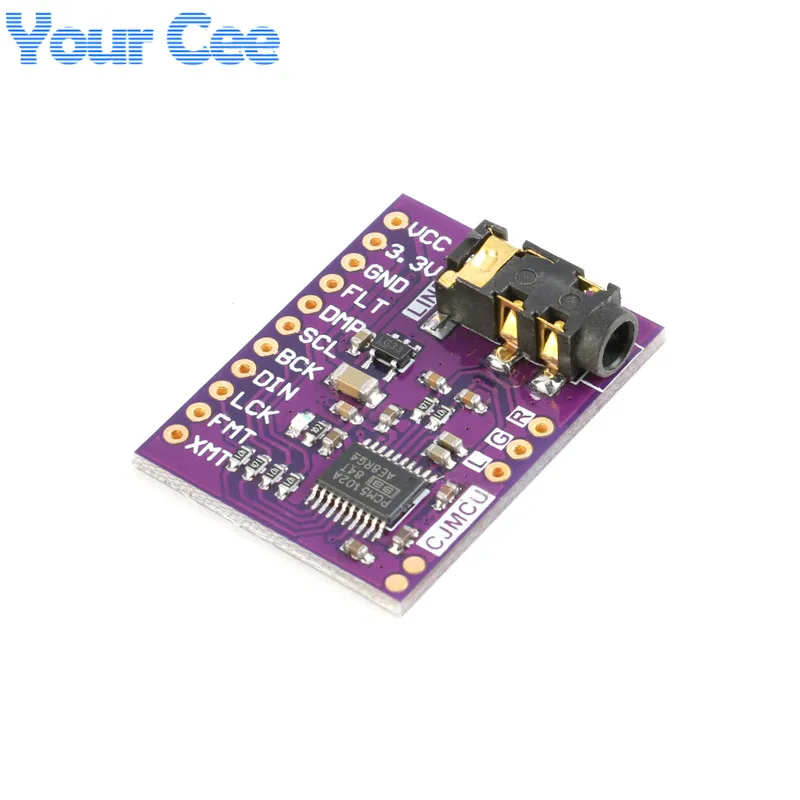 Стерео модуль декодера I2S PCM5102A аудио цифровой преобразователь DAC голосовой PLL PCM5102