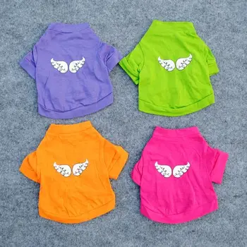 

Angel wings Pet clothes dog clothes t-shirts pet product pet apparel vest