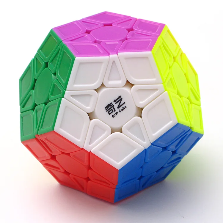Qiyi Qiheng Megaminxeds волшебный куб Wumofang Stickerless 12 Сторон скоростной куб головоломка Cubo magico Развивающие игрушки для детей