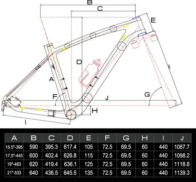 Top professional factory bicycle parts 29er mtb carbon frame chinese 29er mtb frame mtb carbon frame for sale FM056 3