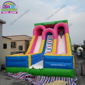 Best 0.55 Mm PVC New Products Inflatables Slide Kids Toys Giant Slide For Sale With Free Air Blower
