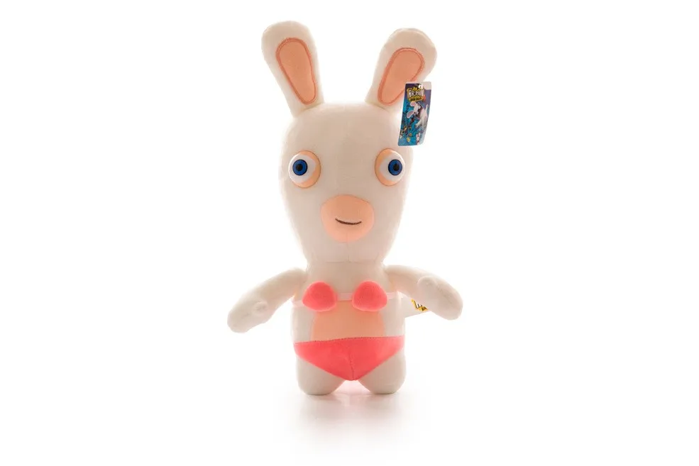 Горячие игрушки Rayman Raving Rabbids Кролик Kawaii плюшевый анимационный кролик животные детские игрушки 25 см мягкие куклы для детей подарок для девочек