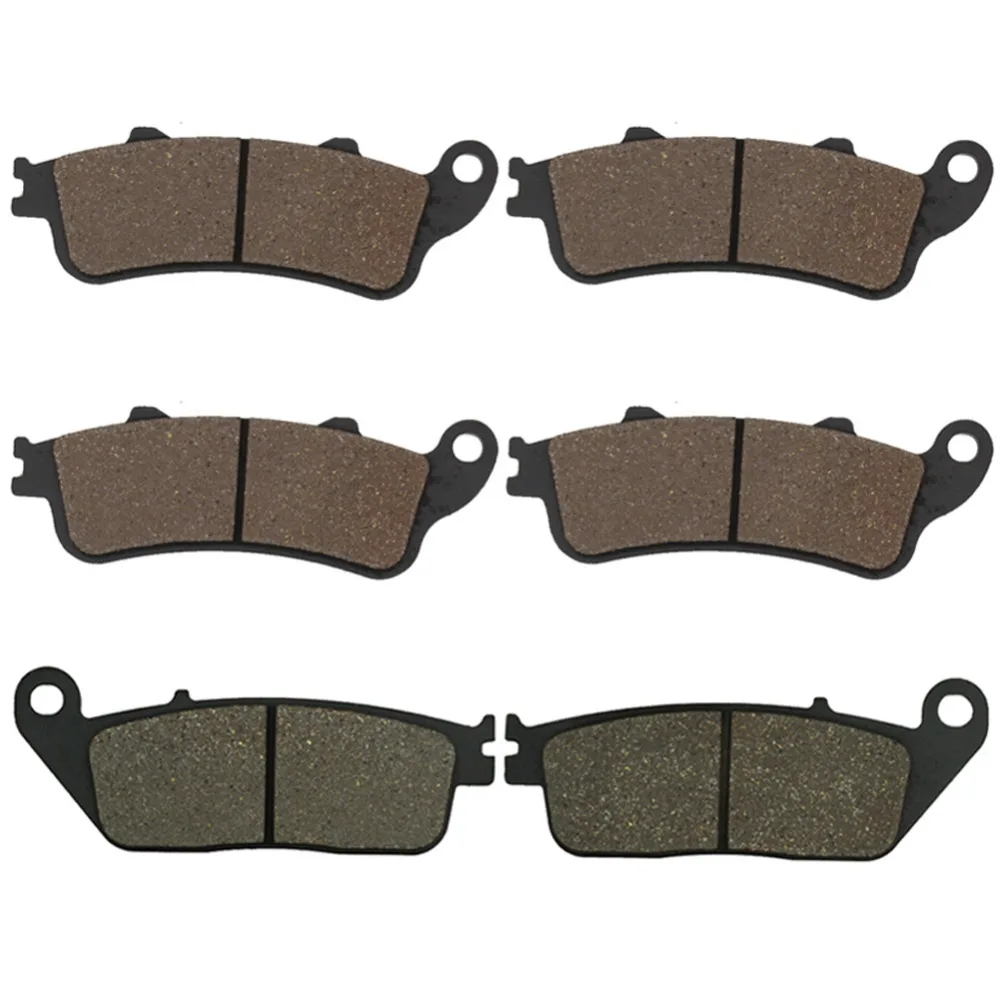 Cyleto Motorcycle Front and Rear Brake Pads for Victory Vision 8 Ball