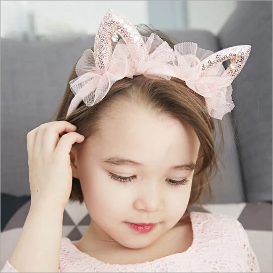 Girls Cat Ear Tiara Girls Cat Ear Tiara