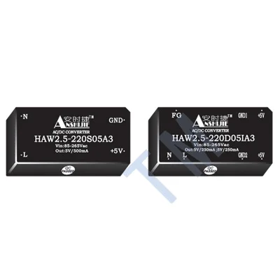 

Free shipping AC-DC power module HAW2.5-220S24A3