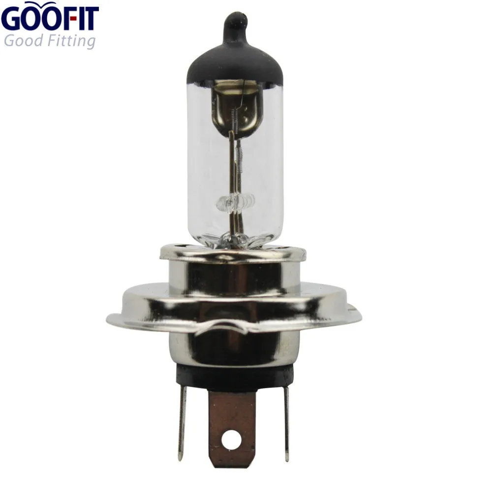 

GOOFIT H4 Head Light Bulbs 12v 35w / 35w for Motorcycle Scooter Autobike Go Kart Atvs J067-014