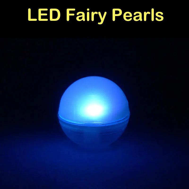 

120Pcs/Lot Battery Operated Fairy Pearls Mini LED Light,Multicolor Floating LED Berries Light For Wedding Party Event Decoration