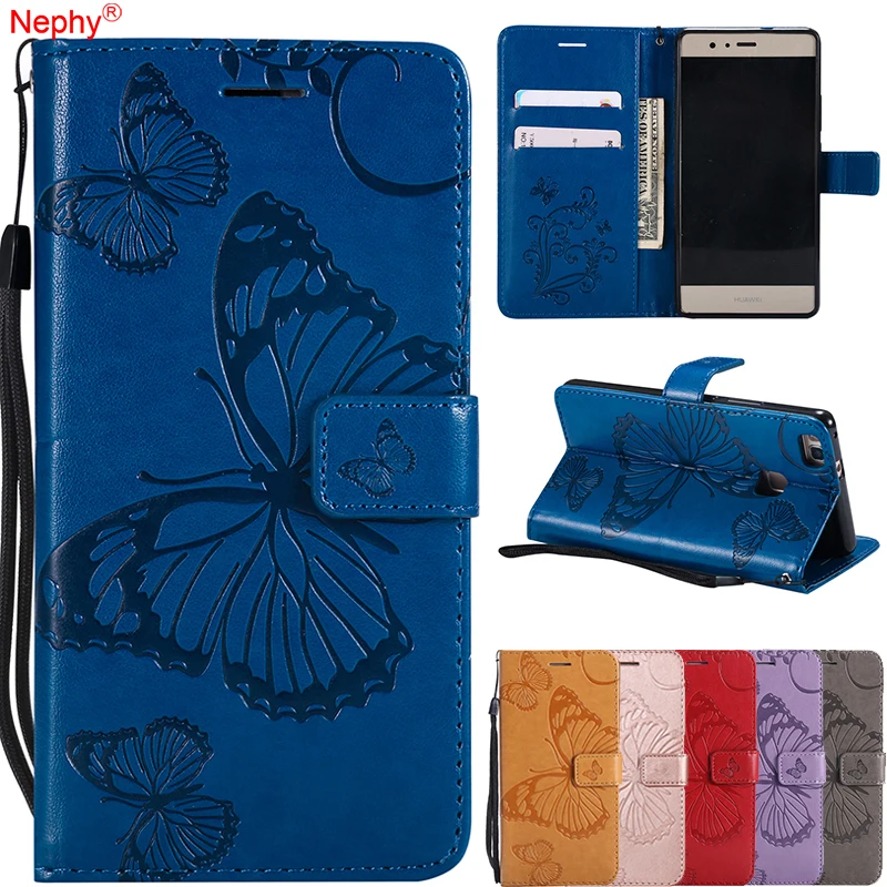 

Nephy Luxury Soft Leather Flip Case For Huawei P8 P9 P10 P20 Lite 2017 Y6II Y6 2018 Honor View 10 V10 P Smart Full Cover Casing
