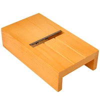 פרקט יד 1pc פרקט עובש Beveler פלנר שארפ Blade סבון נרות קרפט קאטר הפיכת כלי עבודת יד כלי כלי 19X10.5X5cm פלנר (1)