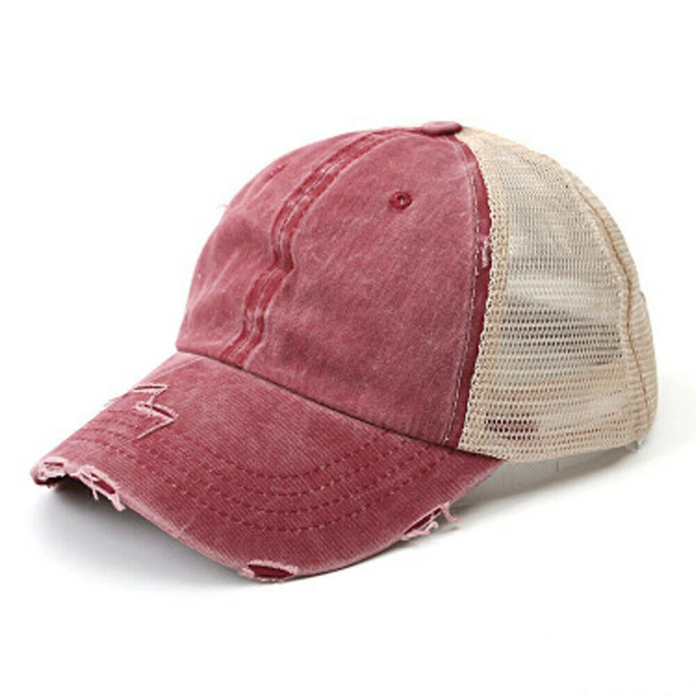 1pc Ponytail Baseball Cap Women Messy Bun Baseball Hat Snapback Sun Sport Caps 1pc Ponytail Baseball Cap Women Messy Bun Baseball Hat Snapback Sun Sport Caps