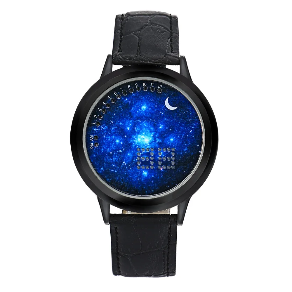 

Creative watche Business Watch Brand De Luxe Analog Sport Women Men Girl Boy touch LED Electronic Multifunctional Sports Watch