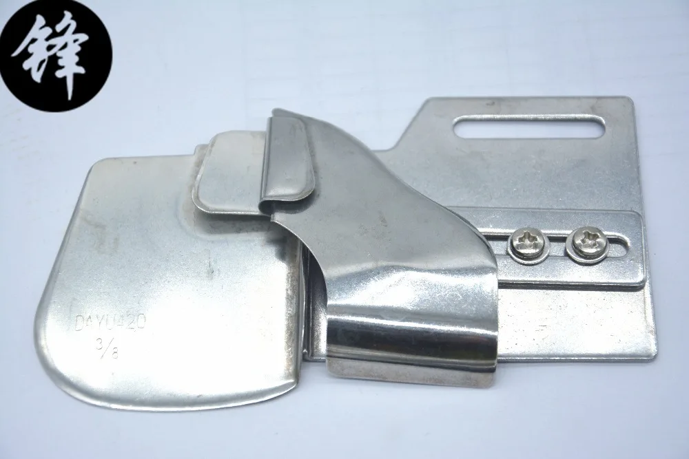 

Single Needle Shirt Yoke Attachment hemmer binder folder for sewing machine