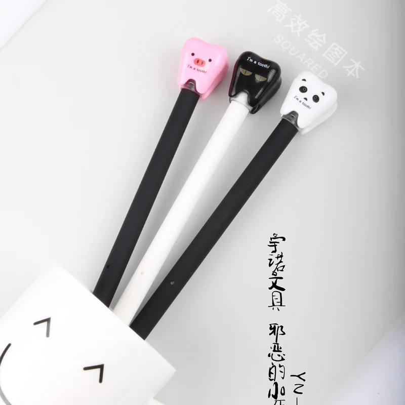 

3pcs BZNVN Amaranth peak culture wholesale beautiful creative sun small tooth gel pen stationery