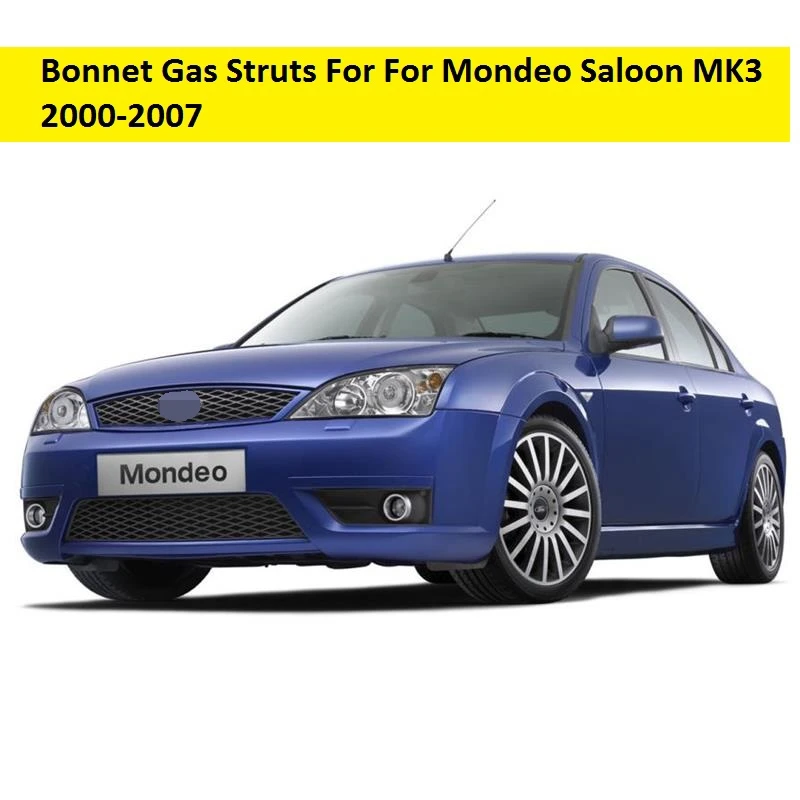 2 предмета в комплекте, для Ford Mondeo MK3 седан 2000 2001 2002 2003 2004 2005 2006 2007 с подарком капот газовые пружины Распорки капот амортизатор подъемники