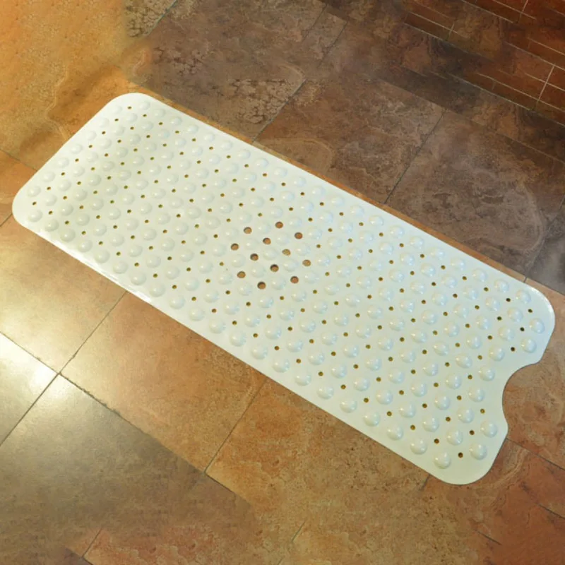 Extra Long PVC Mats Bathroom Bath Mats With Suction Cup Mats Non Slip PVC Shower Bathroom Rugs Bathroom Carpet Set