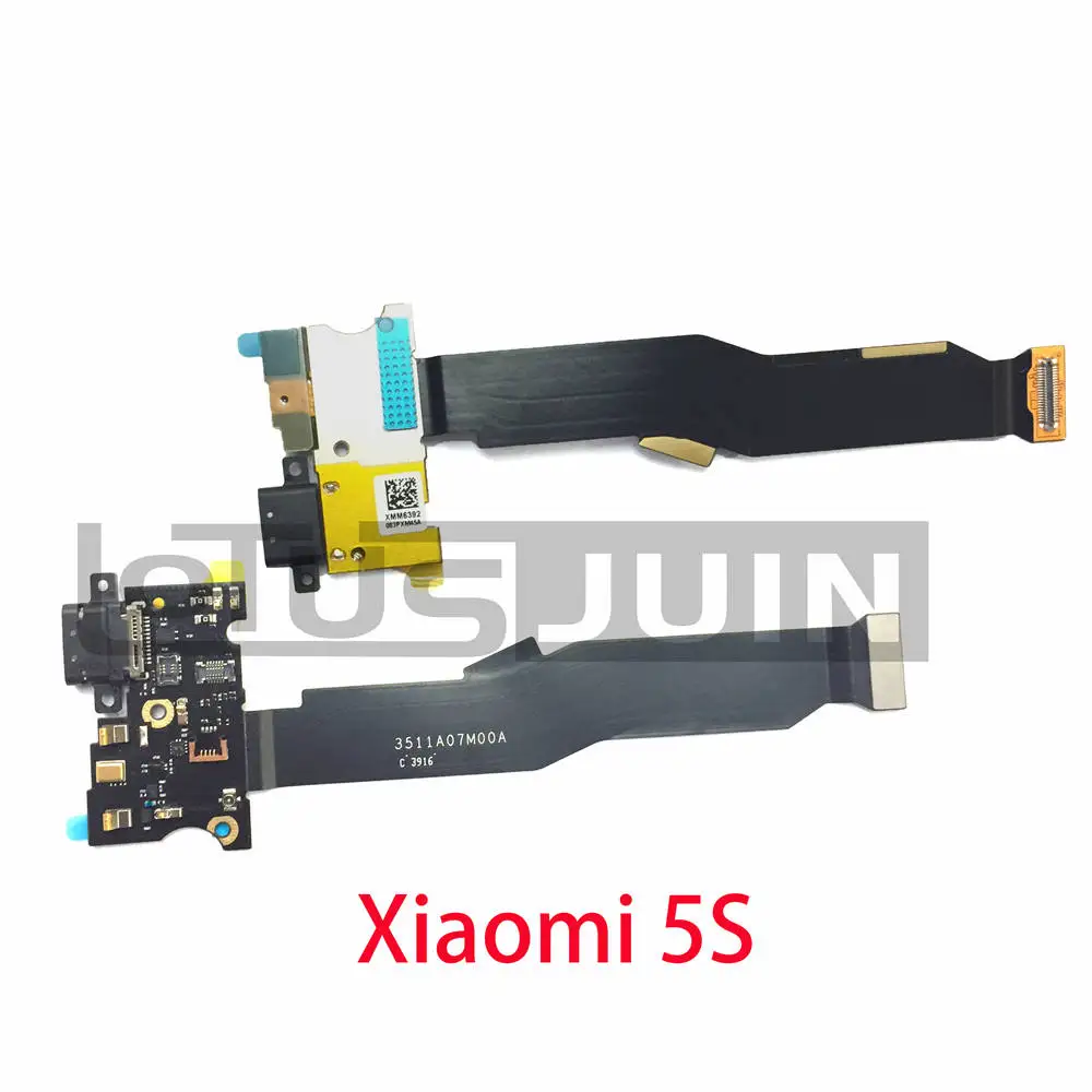1 шт. для Xiaomi Mi 5S USB модуль для микрофона плата для зарядки гибкий кабель док-станця для Xiaomi Mi 5S 5,15 дюймов сотовый телефон