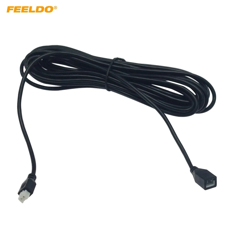 

FEELDO 4.5-meter 2Pin Extended Wire Cable For Car Parking Sensor #1766