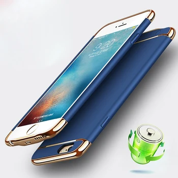 

LANCASE Case for iPhone 6 Case Battery Charger Cover for iPhone 6s 7 8 Plus Backup Charger Case Shockproof Ultra Slim Thin Capa