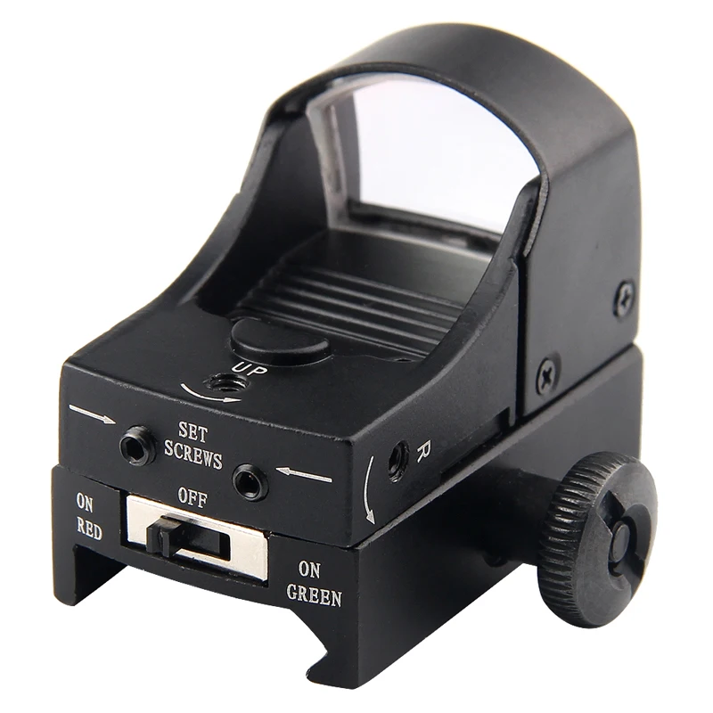 Hunting Mini Red Green Dot Scope Reflex Sight With OnOff Switch For Tactical Airsoft Shooting RL5-0006-13