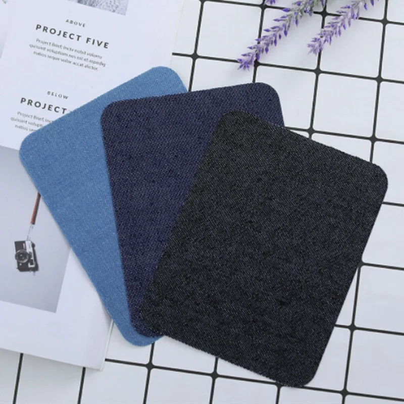 Jeans Patch Iron On Patches Repair Elbow Knee Denim ...
